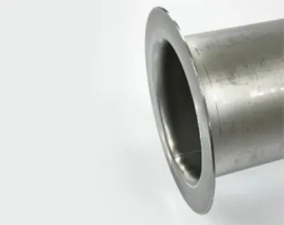 つば出し加工管端