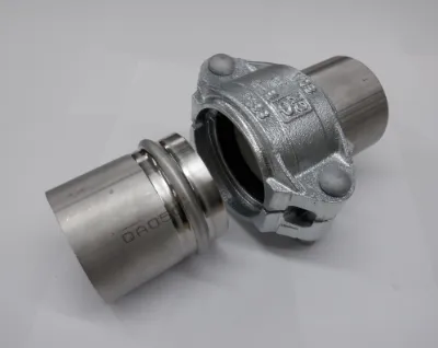 転造リング 接続時